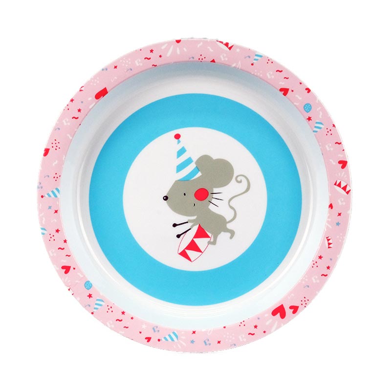 Moldeo por inyección de platos de comida en etiqueta de molde