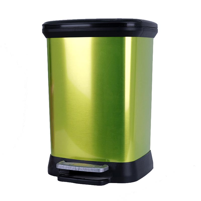 Moldeo por inyección de contenedor de basura en etiqueta de molde