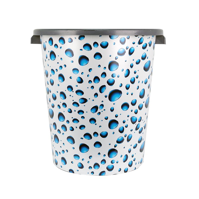 Moldeo por inyección de bote de basura en etiqueta de molde